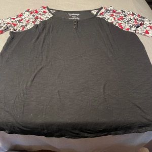 Mid long sleeve shirt